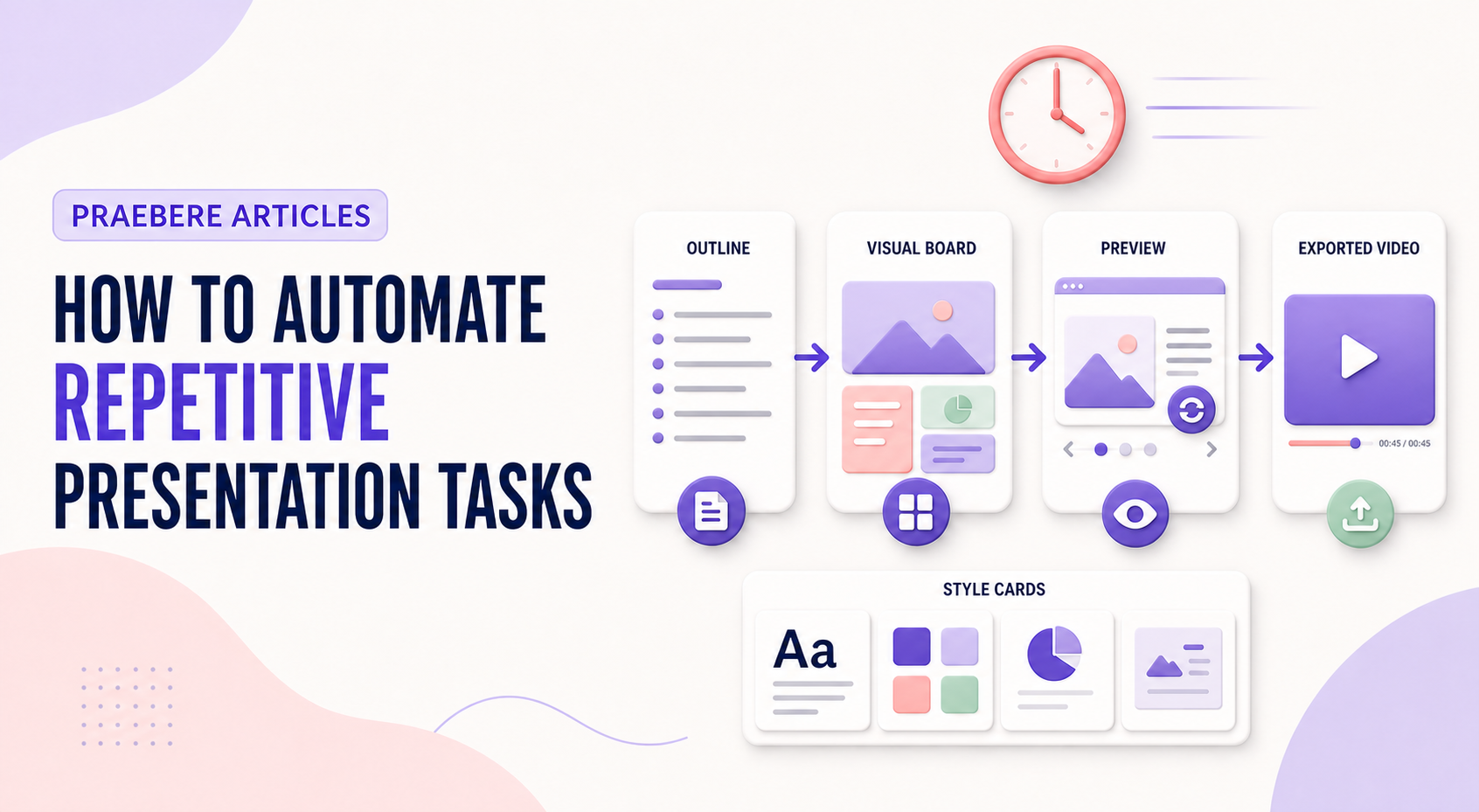 Illustrated cover for How to Automate Repetitive Presentation Tasks