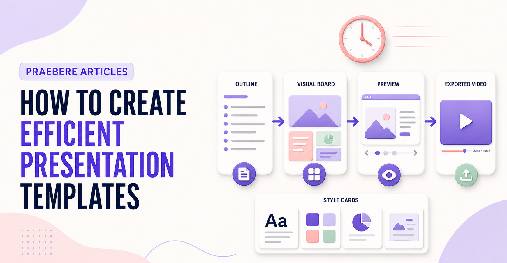 Illustrated cover for How to Create Efficient Presentation Templates