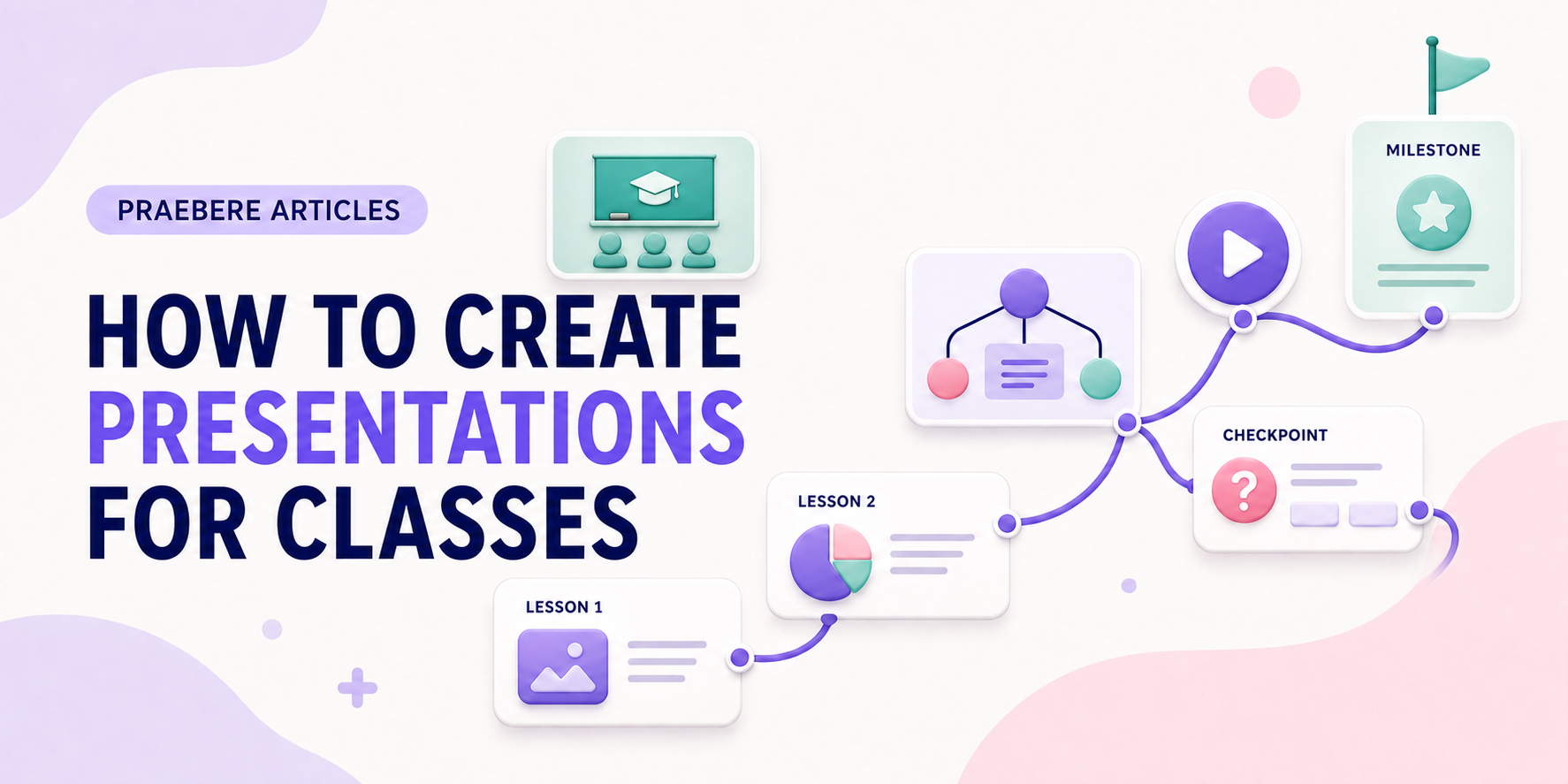 Illustrated cover for How to Create Presentations for Classes