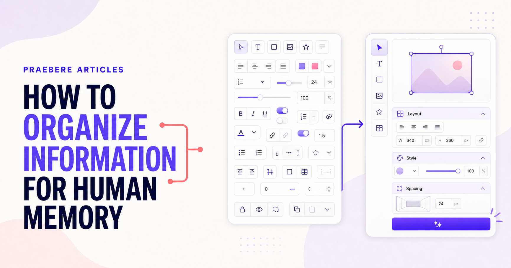 Illustrated cover for How to Organize Information for Human Memory