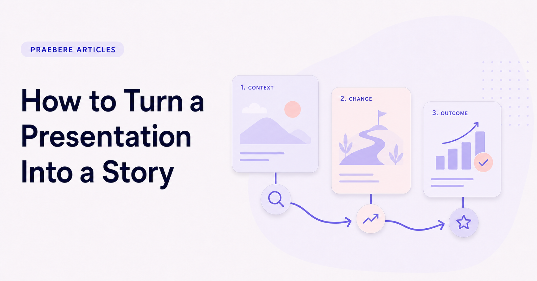 Illustrated cover for How to Turn a Presentation Into a Story