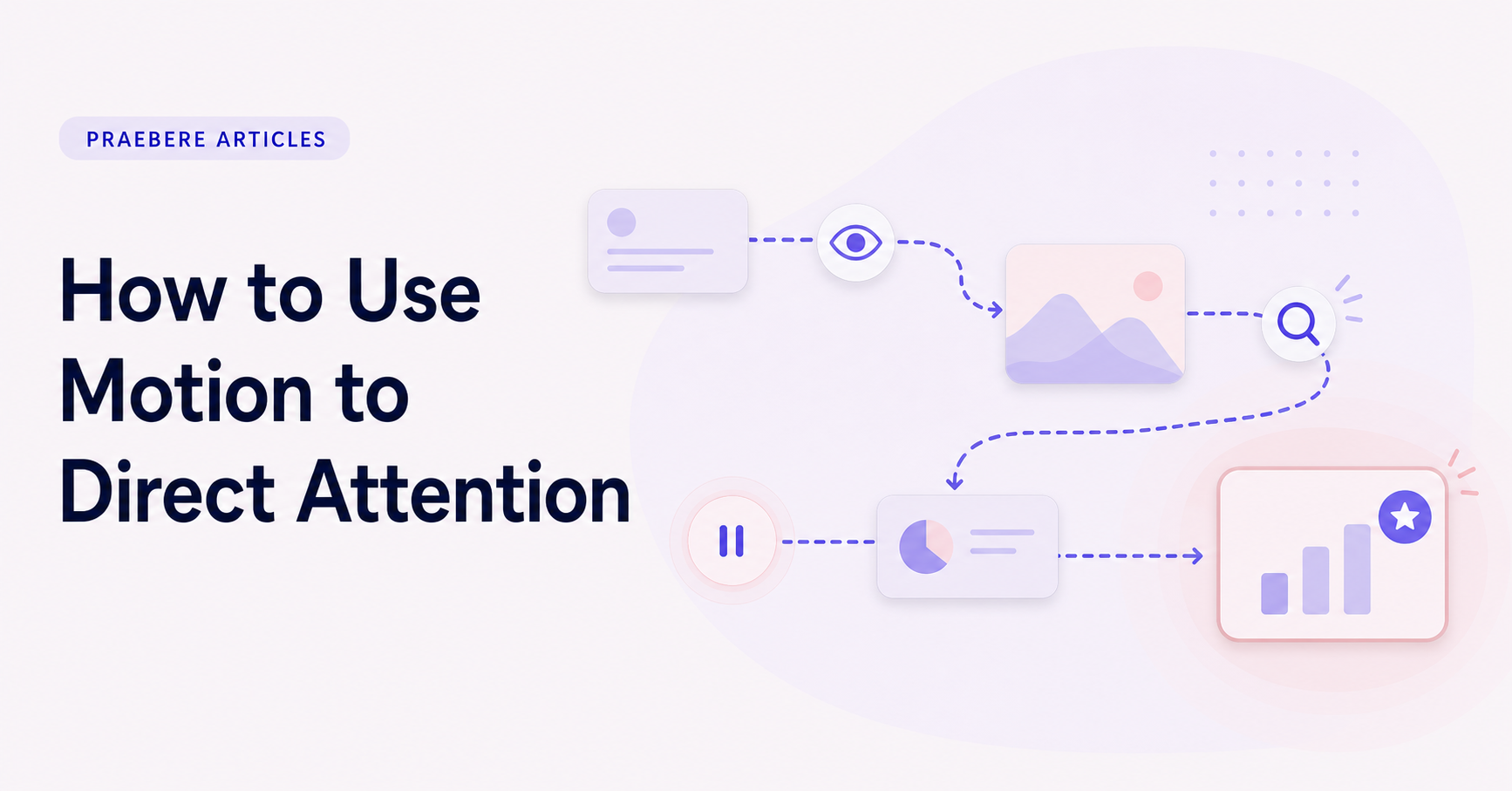 Illustrated cover for How to Use Motion to Direct Attention