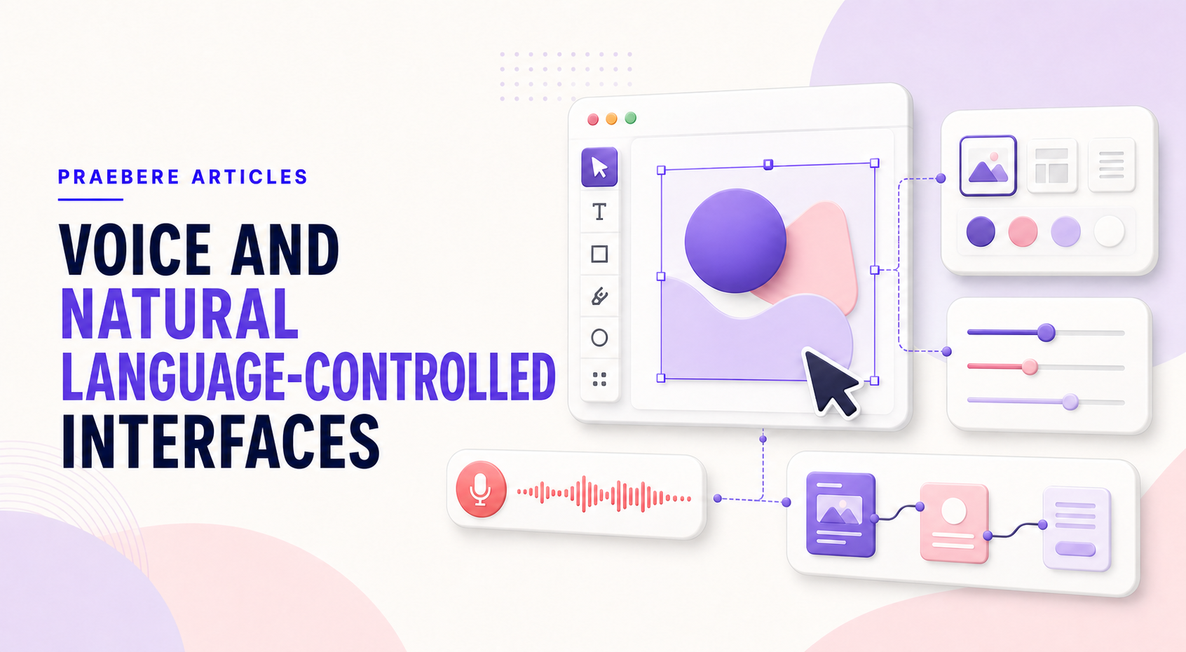 Illustrated cover for Voice and Natural Language-Controlled Interfaces