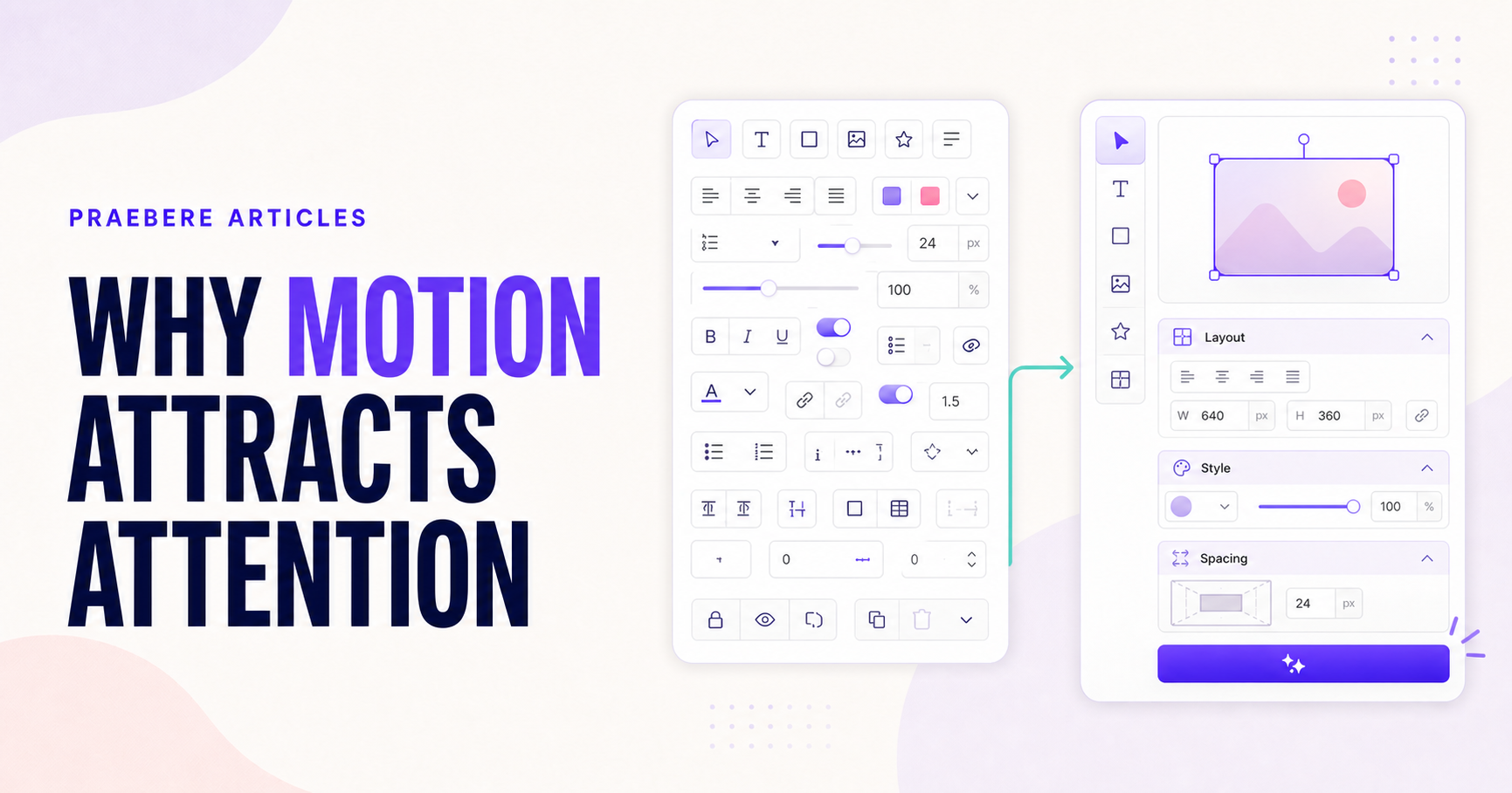 Illustrated cover for Why Motion Attracts Attention